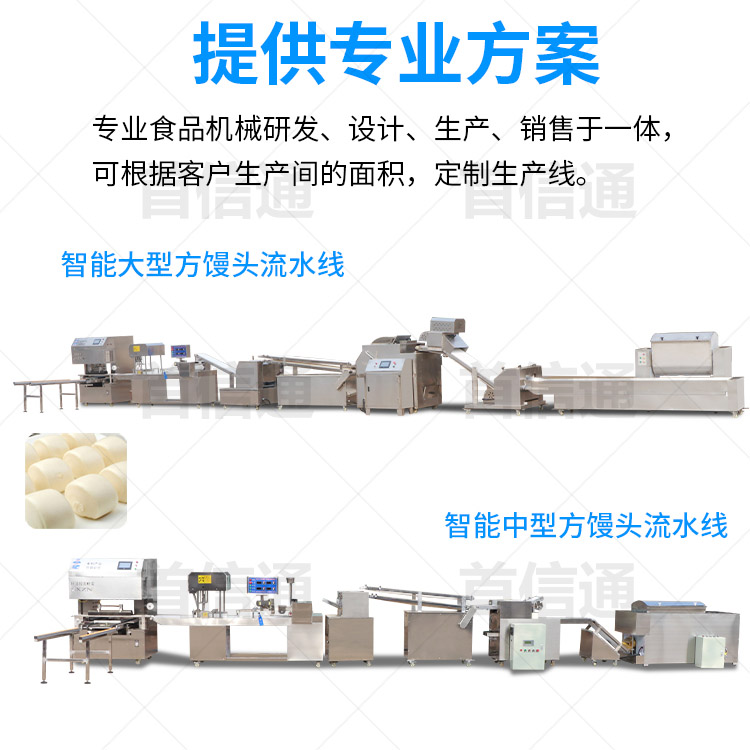 智能方饅頭流水線